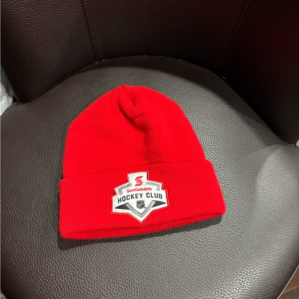 Scotiabank Hockey Club Red Beanie - Unisex Accessory